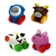 Set De Mini Autitos Con Forma De Animalitos Benic Baby Orig.
