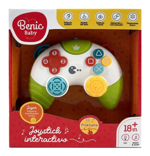 Mi 1ºjoystick Interactivo De Juguete Para Bebes Con Sonidos