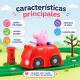 Auto Rojo Peppa Pig Con Pista Whizz Around +2 Años