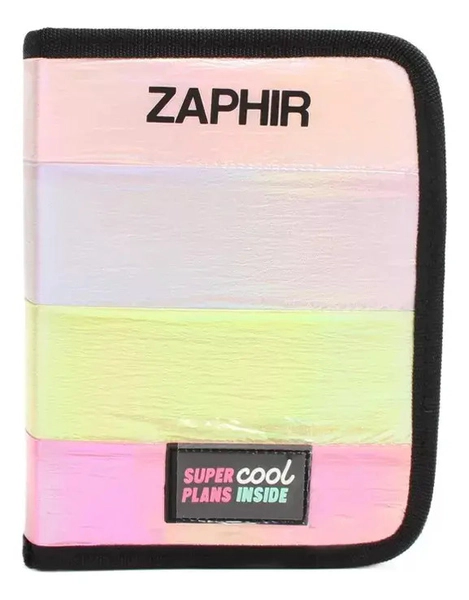 Cartuchera Desplegable 4 Colores Tornasol Zaphir