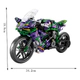Bloques Para Armar Moto De Carreas Star 458 Piezas