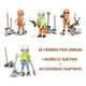 Muñecos Barrenderos Limpieza De Calle Surtidos C/accesorios