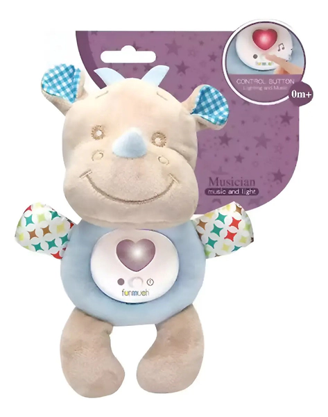 Peluche Musical De Apego Para Bebés Suave Y Seguro