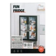 Heladera Juguete Fun Fridge Con Alimentos Y Accesorios Gris