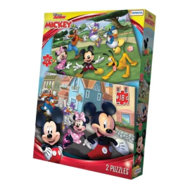 Rompecabezas Mickey Y Sus Amigos X 12 Y 18 Pzs. Puzzle