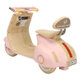 Moto Eléctrica A Bateria Infantil Rosa Scooter