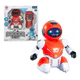 Robot Futbolista Rc Con Luces Y Control Remoto Recargable