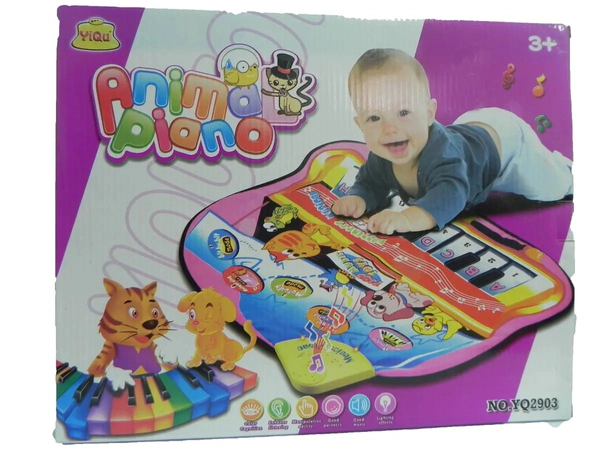 Piano Alfombra Musical Con Luces Bebes Juguetes