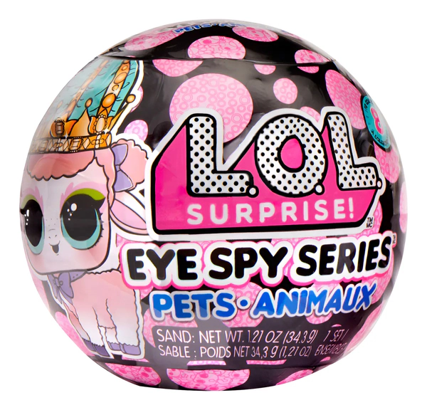 Lol Surprise Mascota Sorpresa Eye Spy Series Cambia De Color
