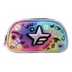 Cartuchera Star Footy Doble Cierre Hologram Luz Led