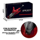 Guante Spiderman Lanza Telaraña Electronico Iman Sopapa Rojo