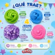 Play Doh Slime 4 Texturas Masa Sensorial Multicolor 190g