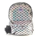 Mochila Kooshi Lentejuelas Rombo Espalda 17 Pulgadas