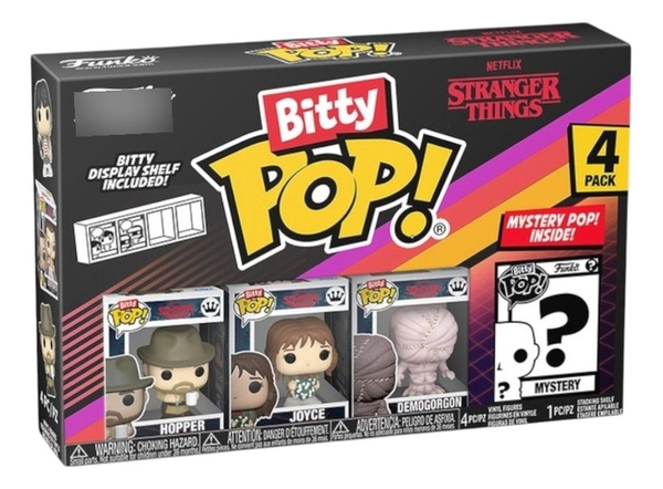 Funko Bitty Pop! Serie 4 Stranger Things 4 Figuras