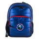 Mochila Escolar De Espalda Ovni Azul 3 Cierres 16' Zaphir