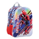 Mochila De Spiderman 12 Espalda Blanca Wabro 31223