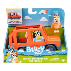 Bluey Auto Familiar 4x4 Con Figura De Chilly