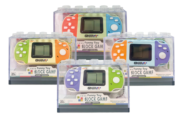 Juego De Consola Tetris En Caja Acrílico Playtetris