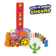 Domino Rally + Tren Eléctrico 80 Piezas