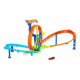 Hot Wheels Action Pista De Juguete Desafío Turbina De Acción