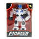 Robot Pioneer Sonidos Movimientos Y Luces Juego Interactivo