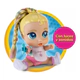 Super Cute Regi Glitzy Cool Muñeca Con Mamadera Luz Y Sonido