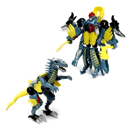 Super Transformer Robot A Dinosaurio Articulado 2 En 1