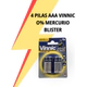 Pilas Aaa Alcalinas Vinnic Blister Cerrado X 4 Unidades Bp4