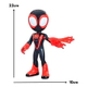 Spidey Hombre Araña Figura Articulada Miles Morales 22 Cm