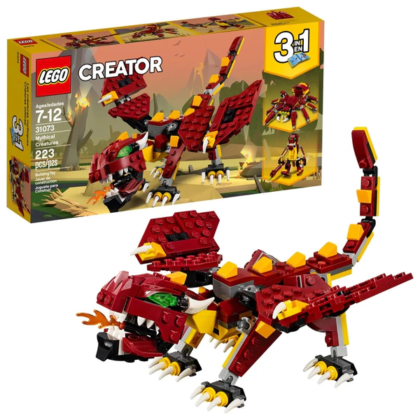 Lego Creator Criaturas Misticas 223piezas 3en1 Original