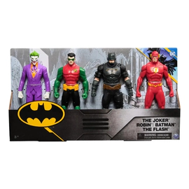 Set De Figuras De Acción De Batman Y Amigos, 4 Piezas Multicolor