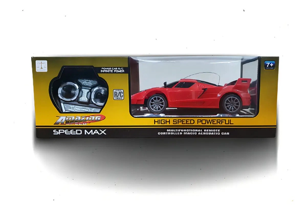Auto Deportivo A Radio Control 4 Canales Con Luz