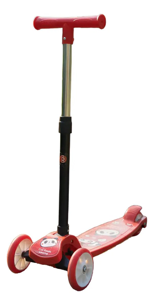 Super Monopatin Plegable Gugga Con 3 Ruedas Y Freno 40kg