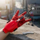 Guante Spiderman Lanza Telaraña Electronico Iman Sopapa Rojo