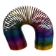Resorte Arcoiris Metálico Juguete Antiestrés Espiral Grande