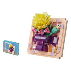Bloques Para Armar En Forma De Flores Decoracion Creativa