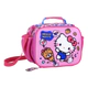 Lunchera Escolar Hello Kitty Infantil Con Bolsillo Termico Rosa Lunchera Kitty