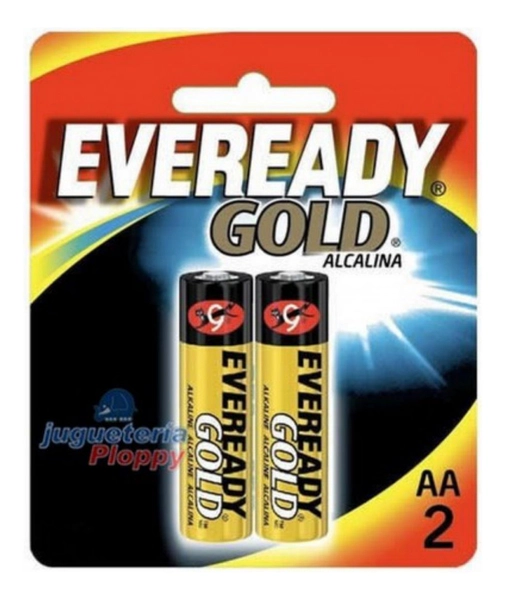 Pack X2 Pilas Aa Eveready Gold