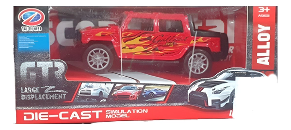 Camioneta 4x4 Metalica Escala 1:43 Pullback Coleccionable