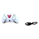Helicóptero Control Remoto Carga Usb Sensor Luz Doble Hélice