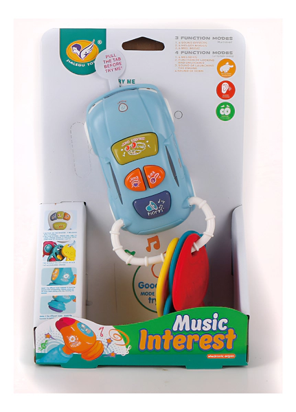 Llaves Musicales Juguete Bebé Sonido Y Luces Para Bebes