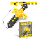 Espada Pixelada 3d De Bloques Para Armar 42 Piezas Minecraft Amarillo