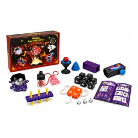 Juego De Magia Infantil 10 Trucos Kit Mago Con Manual