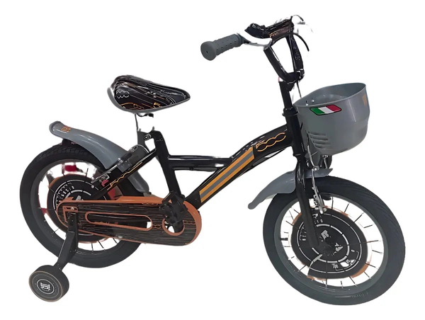 Bicicleta Retro Infantil R16 C/ Canasto Fiat 500 Cinquecento