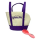 Peluche Perro Yifeng 909-1 Kit Con Bolso Y Peine 15 Cm
