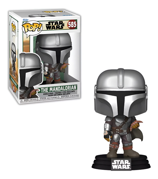 Funko Pop Star Wars The Mandalorian With Pouch