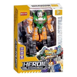 Muñeco Robot Transformers 2 En 1 Warriors Heroic Engineering Transformers