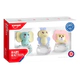 Set X3 Mordedores Y Sonajeros Con Forma De Animales Bebé