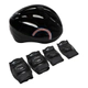 Set De Protección Bia Disney Con Casco Y Rodilleras - NEGRO