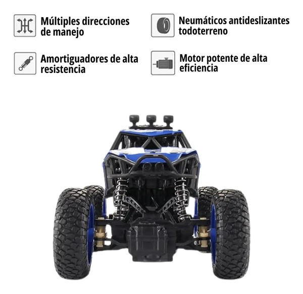 Auto Estilo Arenero A Radio Control Escala 1:20